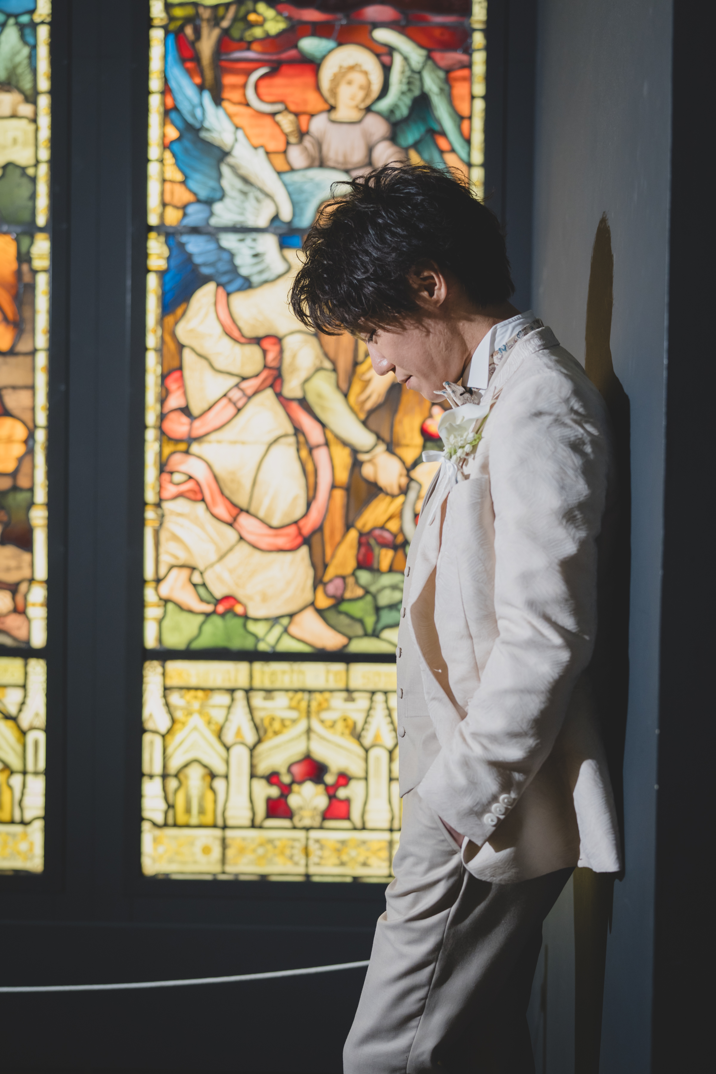 2024年4月　ニトリステンドグラス美術館でのウェディング♪